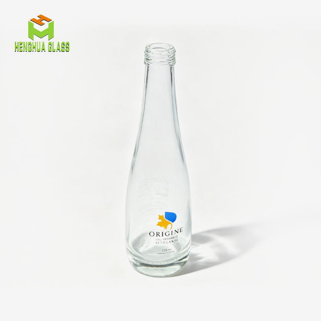 Glass Mineral Sparkling Water Bottles